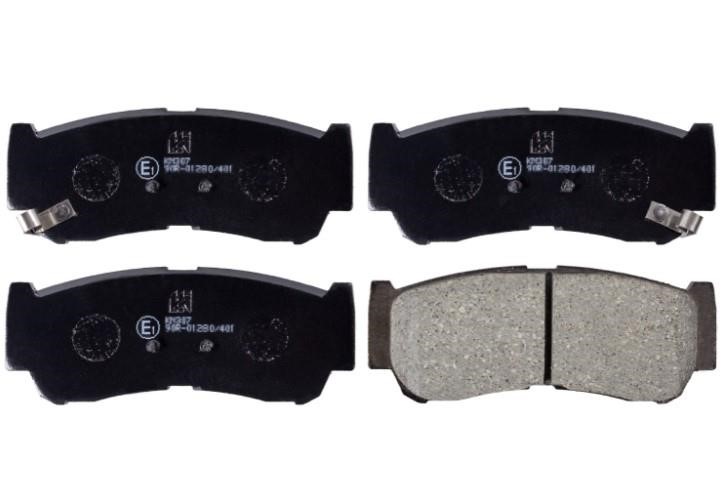 Mando MBF015315 Brake Pad Set, disc brake MBF015315