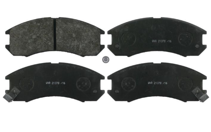 Mando MPA02NS Front disc brake pads, set MPA02NS