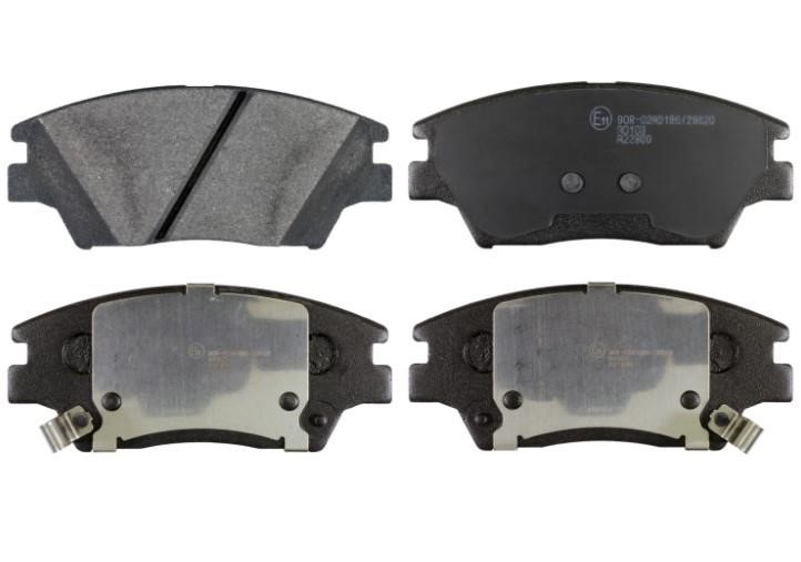 Mando MPD37 Front disc brake pads, set MPD37