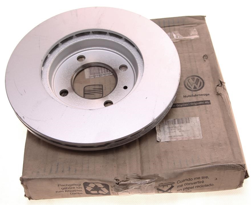 Vented brake disc, 1 pc VAG 6N0 615 301 D