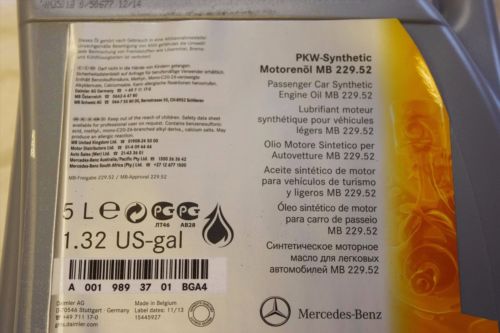 Buy Mercedes 5W30MB229525L at a low price in United Arab Emirates!