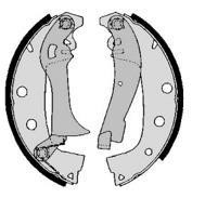 LPR OPK187 Brake shoes with cylinders, set OPK187