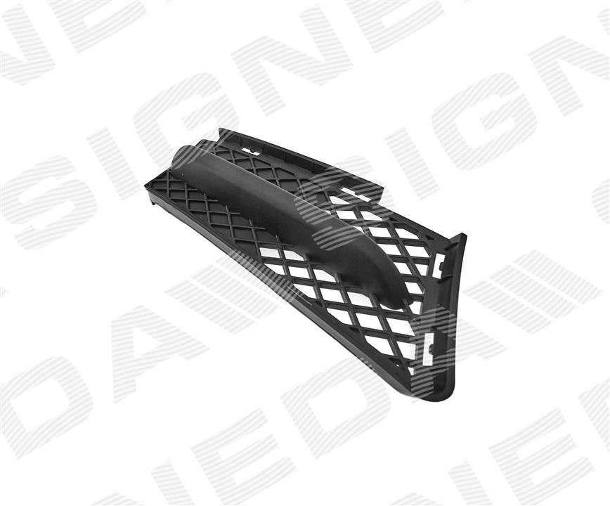 Front bumper grille (plug) right Signeda PBM07027GAR