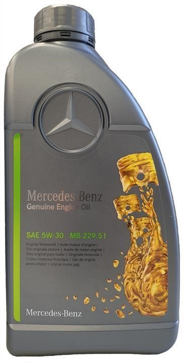 Mercedes 5W30MB229511L Engine oil Mercedes MB 229.51 5W-30, 1L 5W30MB229511L