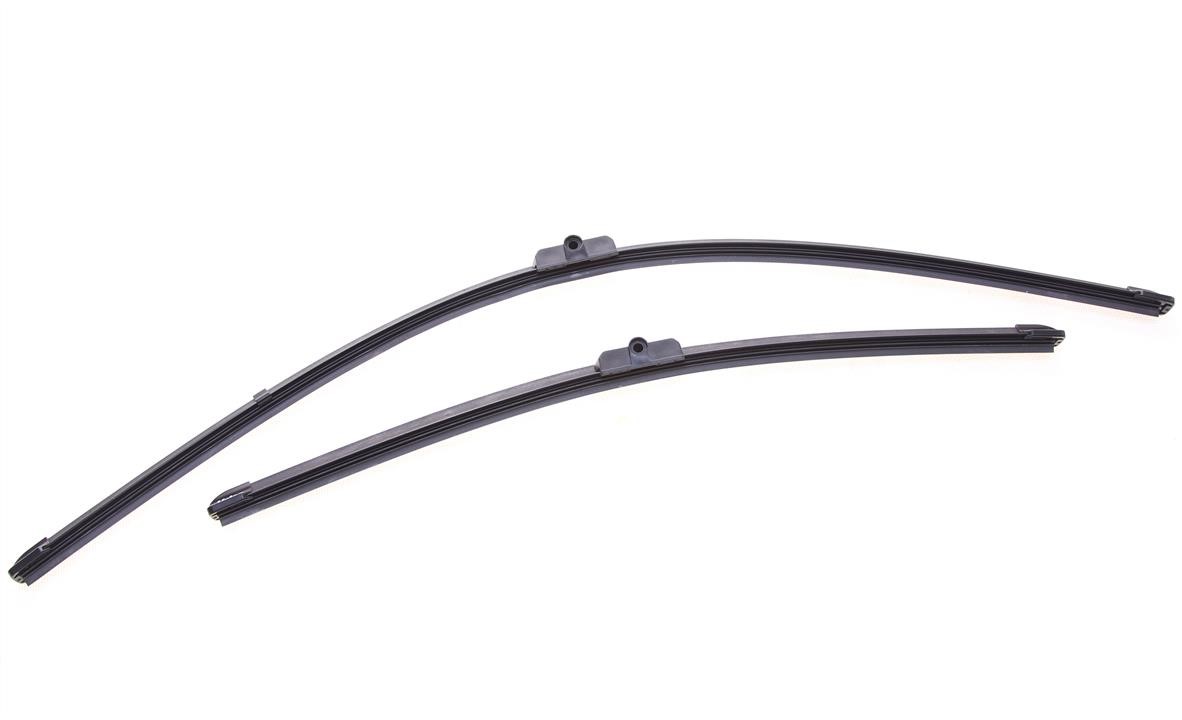 Window wipers BMW 7 series: 574709 Valeo Frameless Wiper Blades Set Valeo Silencio Flat 650/450