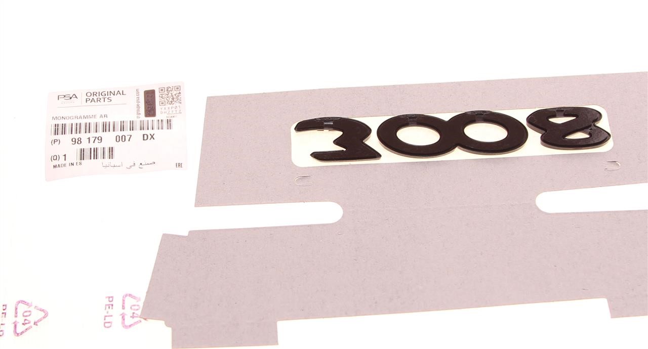 Buy Citroen/Peugeot 98 179 007 DX at a low price in United Arab Emirates!