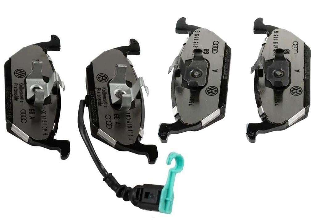 VAG 1K0 698 151 A Disc brake pad set 1K0698151A 1K0698151A VAG Disc brake pad set
