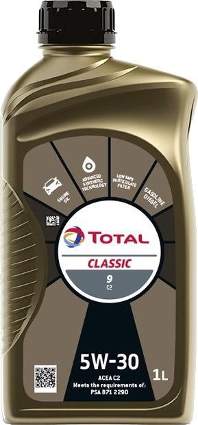 Total 5W30CLASSIC9C21L Engine oil Total CLASSIC 9 C2 5W-30, 1L 5W30CLASSIC9C21L