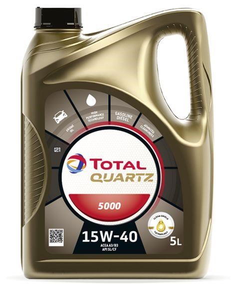 Engine oil Total QUARTZ 5000 15W-40, 5L Total 15W40Q50005L