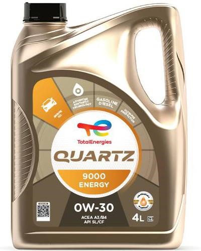 0W30Q9000E4L Total Engine oil Total QUARTZ 9000 ENERGY 0W-30, 4L
