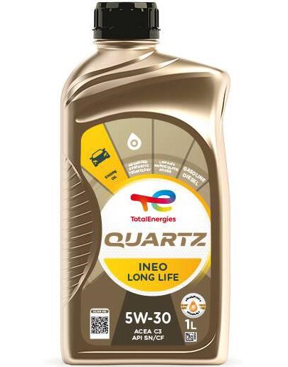 Total 5W30QINEOLL1L Engine oil Total QUARTZ INEO LONG LIFE 5W-30, 1L 5W30QINEOLL1L