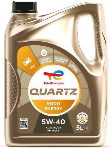 5W40Q9000E5L Total Engine oil TOTAL QUARTZ 9000 ENERGY 5W-40, 5L