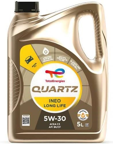 5W30QINEOLL5L Total Engine oil Total QUARTZ INEO LONG LIFE 5W-30, 5L