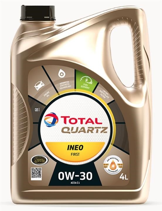Total Engine oil Total QUARTZ INEO FIRST 0W-30, 4L – price 204 PLN