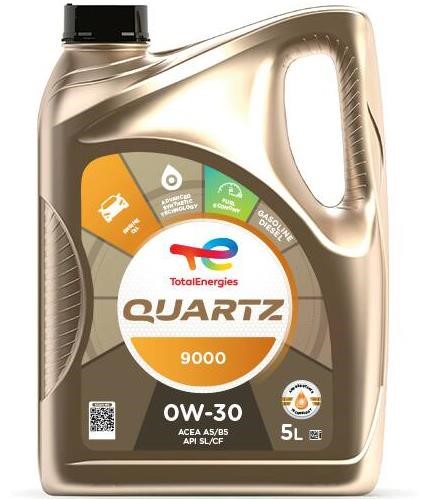 Total 0W30Q90005L Engine oil Total QUARTZ 9000 0W-30, 5L 0W30Q90005L