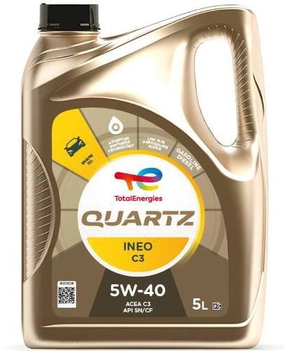 5W40QINEO5L Total Engine oil Total QUARTZ INEO 5W-40, 5L