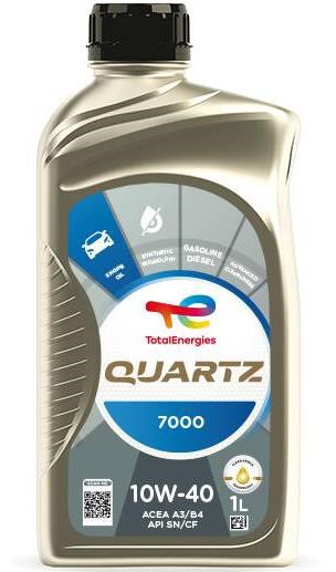 Total 10W40Q70001L Engine oil Total QUARTZ 7000 10W-40, 1L 10W40Q70001L