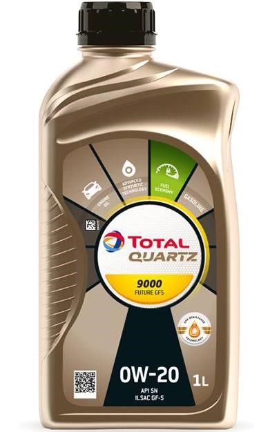 Total 0W20Q9000FGF51L Engine oil Total QUARTZ 9000 FUTURE 0W-20, 1L 0W20Q9000FGF51L