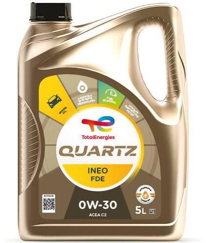 0W30QINEOFDE5L Total Engine oil Total QUARTZ INEO FDE 0W-30, 5L