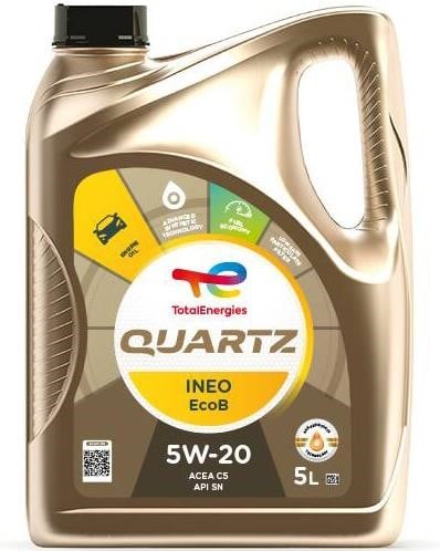5W20QINEO5L Total Engine oil Total QUARTZ INEO ECOB 5W-20, 5L