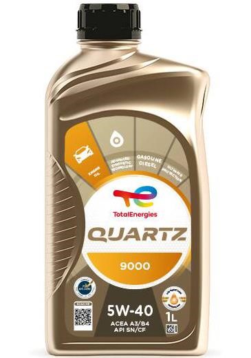 Total 5W40Q90001L Engine oil Total QUARTZ 9000 5W-40, 1L 5W40Q90001L