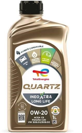 0W20QINEOXTRALL1L Total Engine oil Total QUARTZ INEO XTRA LONG LIFE 0W-20, 1L