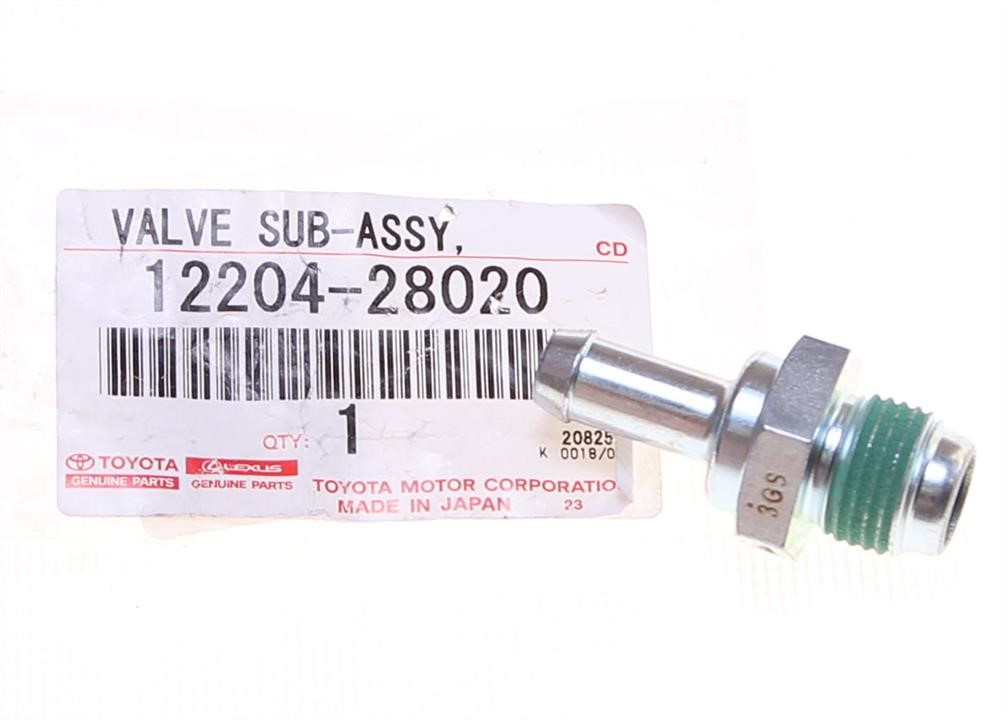 1220428020 Toyota Oil separator valve