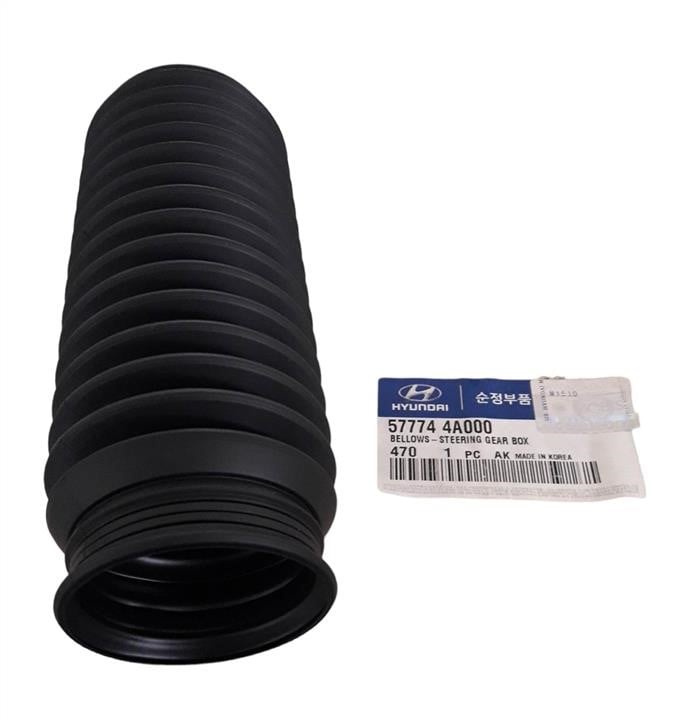 Steering gaiter Hyundai H-1: 577744A000 Hyundai/Kia Steering rack boot