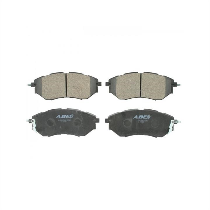 Brake pad kit Subaru Outback: C17017ABE ABE Front disc brake pads, set