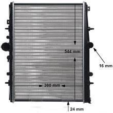 AC230082 Maxgear Radiator, engine cooling
