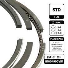 Piston ring pack Volvo: 0850150010 Goetze Piston Ring Kit