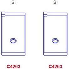 Bearing shell Lotus: 0148944STD Glyco METAL SET,CONN.ROD, std