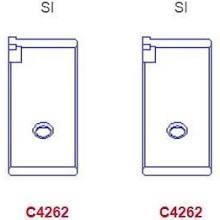 7147324STD Glyco METAL SET,CONN.ROD, std
