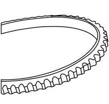 Alternator belt Mazda: AVX10X610 Contitech V-belt 10X610