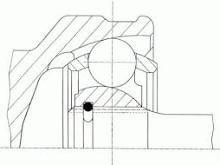 GKN-Spidan 303743 CV joint 303743 303743 GKN-Spidan CV joint