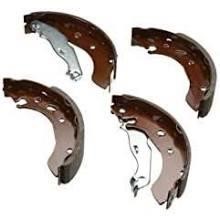 Brake shoe kit Mazda 121: 6022210 Kraft Automotive Brake shoe set
