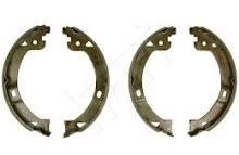 Parking brake shoes Dodge Caravan: 6028531 Kraft Automotive Handbrake shoes