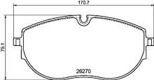 82213220 Cifam Brake pad set
