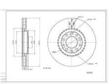 1681170480 Eurorepar Brake disc, set of 2 pcs.