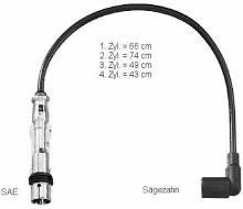 NGK RC-VW1105 Ignition lead set RCVW1105 RCVW1105 NGK Ignition lead set