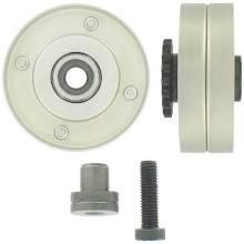 Idler tensioner pulley Renault Laguna: RNKRE036 NTY Tensioner pulley, v-ribbed belt