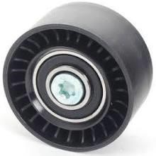 Idler tensioner pulley BMW X5: RNKBM064 NTY Tensioner pulley, v-ribbed belt