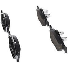 Disc brake pad set Mazda 2: IE181343 Polcar Front disc brake pads, set