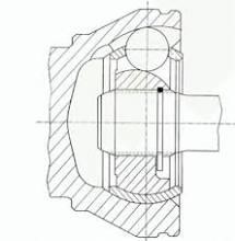 Polcar S40-1010 CV joint S401010 S401010 Polcar CV joint