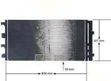 Air con condenser Renault Duster: 814178 Valeo AC Condenser