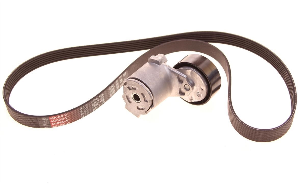 Drive belt kit Renault: K016PK1198 Gates Drive belt kit