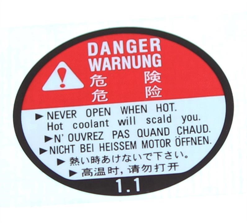 19046RAAA00 Honda Label