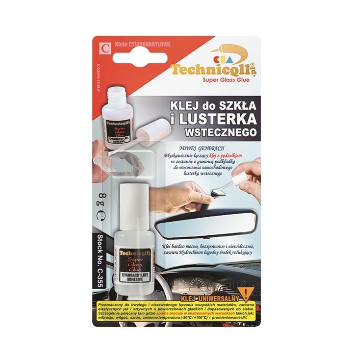 C355 Technicqll Glass-metal glue