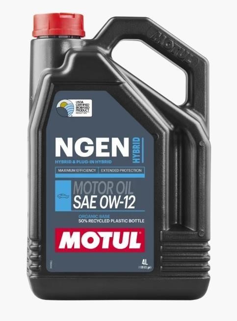 0W12NGENHYBRID4L Motul Engine oil Motul NGEN HYBRID 0W-12, 4L