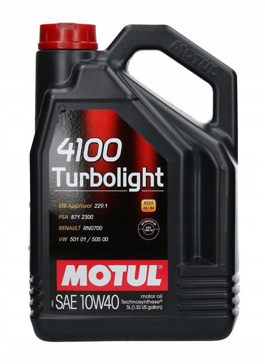 10W404100TURBOLIGHT5L Motul Engine oil Motul 4100 TURBOLIGHT 10W-40, 5L